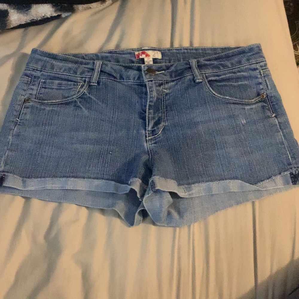 Forever 21 mini shorts , vintage jean color